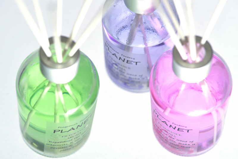 株式会社プラネット　リードディフューザーのOEM製造承ります！！！