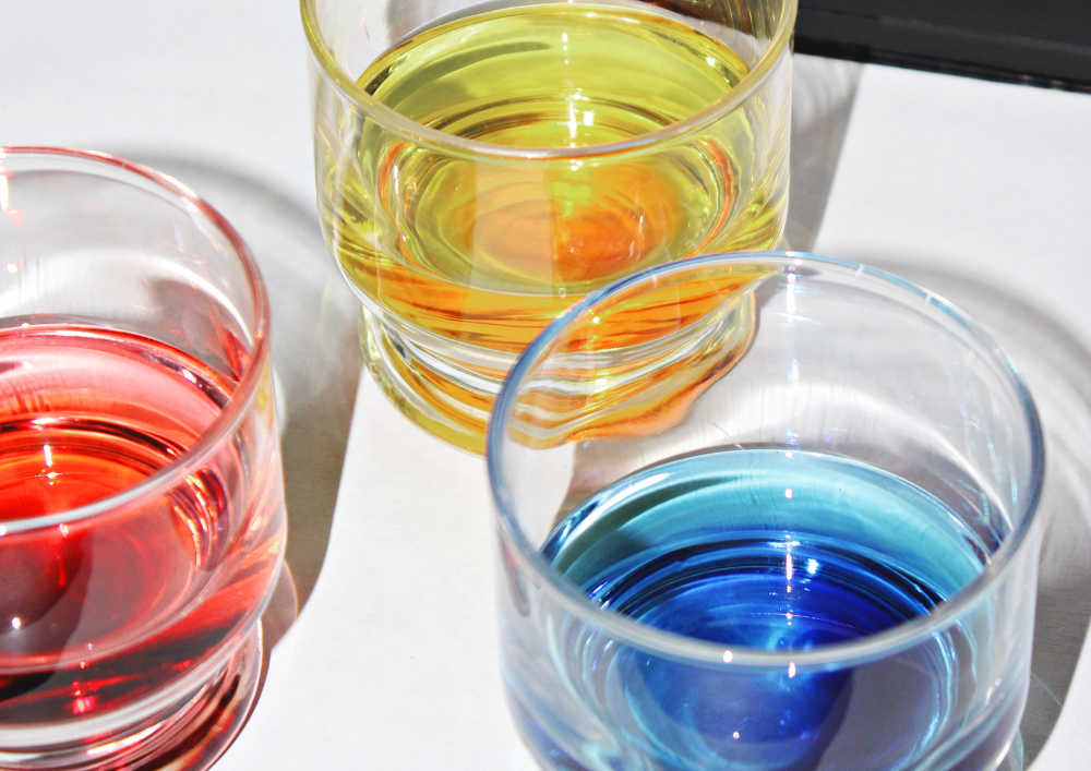 オイルゲルの賦香率と着色（2）