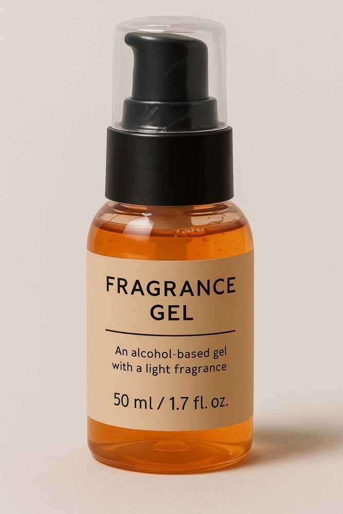 アルコールベースのフレグランスジェル！